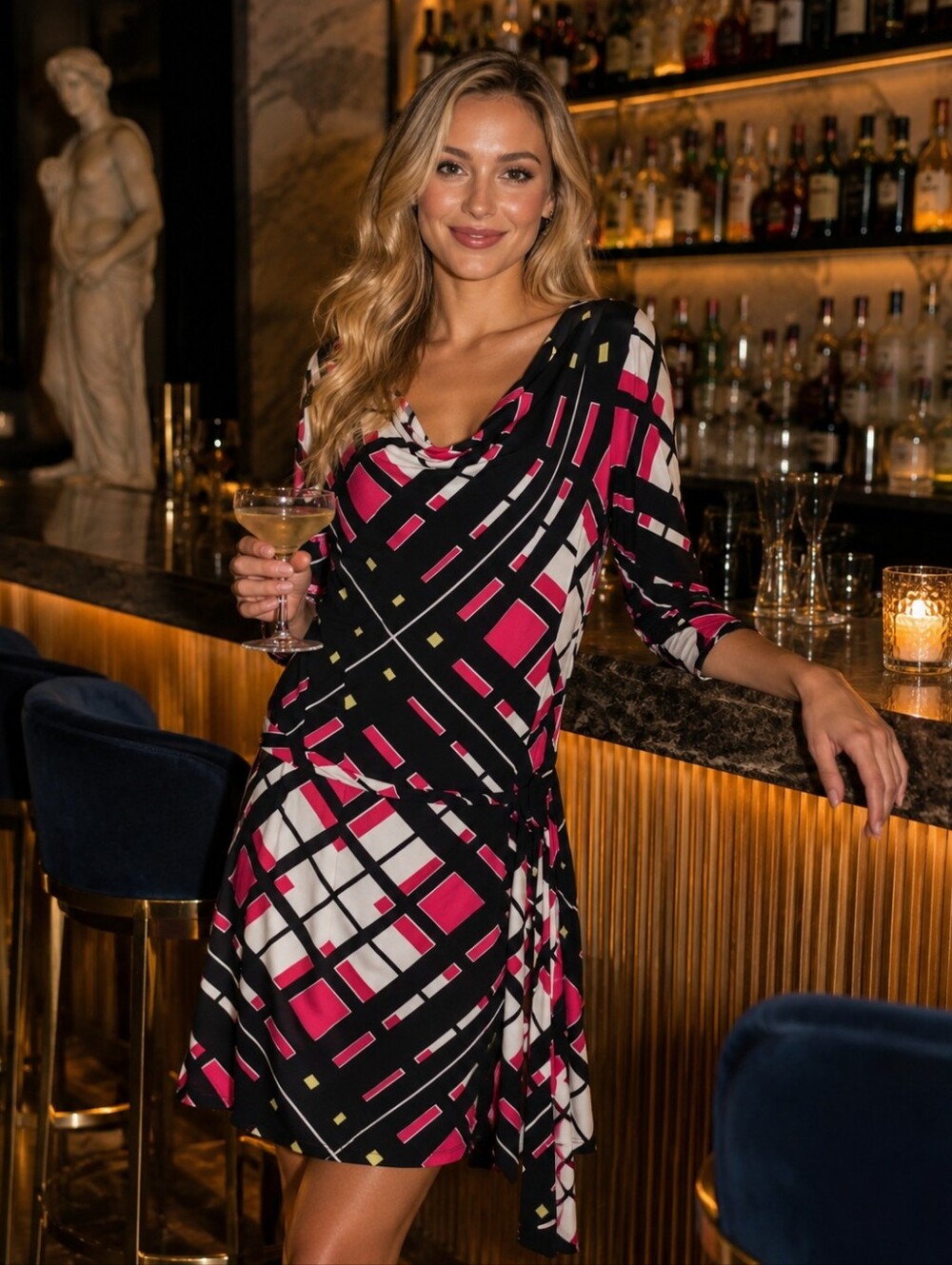 Liz Claiborne Trendy Geometric Dress